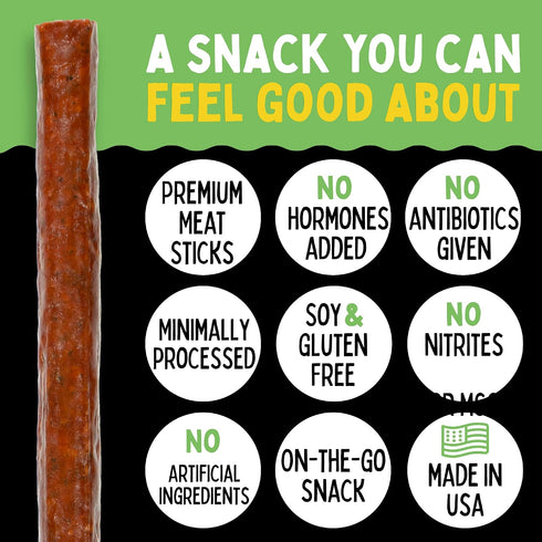 7 5 1 1 (1 7-cnt, 1-oz Flavor Variety Meat Sticks. No Added Nitrates, Gluten, Soy, MSG, Dairy, Nuts. Grass-fed Beef