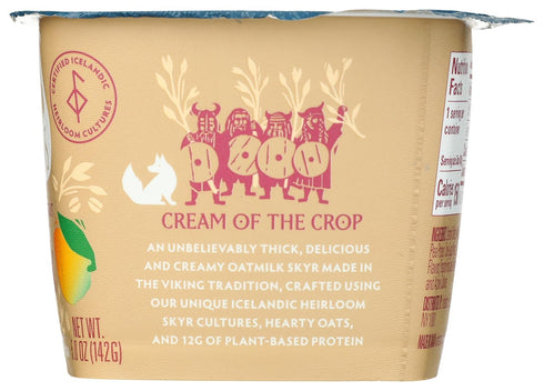 5 Icelandic Provisions, Yogurt Skyr Oat Mango Passion Fruit, Ounce