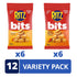 Pack, 12-3 oz RITZ Bits Cheese and Spicy Queso Cheese Sandwich Crackers Variety Snacks for Kids and Adults, Lunch