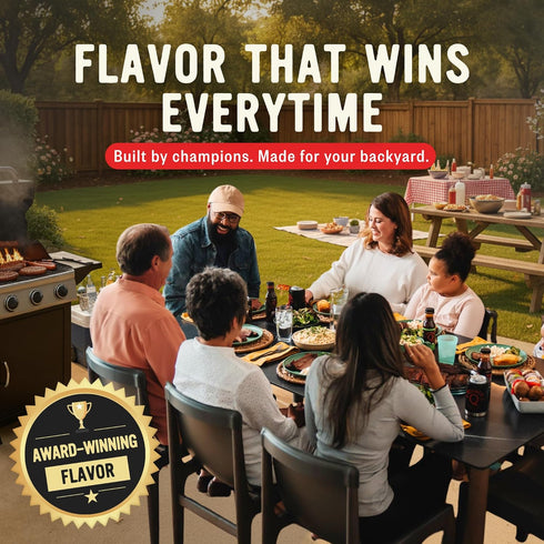 16 Oz Kosmos Q Original BBQ Beef Injection, Award-Winning Brisket Marinade for Ribs, Roasts, & More, Moisture-Retaining