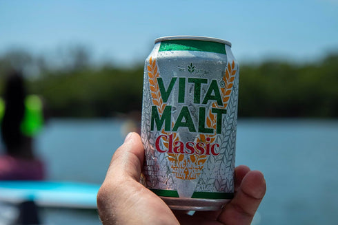 11.2 Oz (Pack 12) Vitamalt Classic, Non-Alcoholic Malt Drink, Can