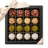 ANDY ANAND CHOCOLATIER Natural Truffles Gift Box With Pistachio, Hazelnut & Coconut,