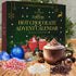 2025 24 Set Hot Chocolate Advent Calendar - Gourmet Luxury Hot Chocolate Selection Variety Flavours - Food Advent