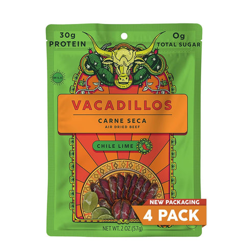 Vacadillos - High Protein Carne Seca | 30g Protein, Sugar Free, Carbs