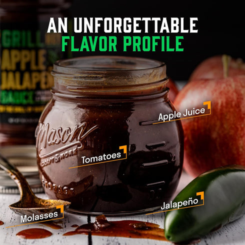 Hey Grill Hey | BBQ Sauce | Sweet and Spicy Sauce | BBQ Glaze | Pulled Pork, Ribs | Grilling Essentials | Apple