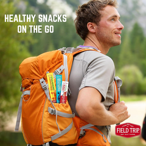 0 25 0.5oz, 6 Pack (3 18 Field Trip Hormone Free Spicy Buffalo Chicken Jerky Snack Sticks - Sugar, Keto, Paleo, Gluten