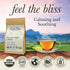 8.8 125 Wild Bliss Organic Linden Flower Tea - Caffeine Free Loose Leaf Calming Herbal Tea - Ounces - Servings