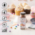 4.6 1-Pack Watkins Rainbow Decorating Sugar (No Artificial Dyes), Non-GMO, Kosher, Ounce