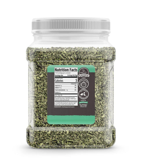 10 oz Birch & Meadow of Spearmint Leaves, Fresh Minty Taste, Pesto & Lemonade