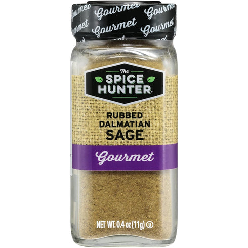 Spice Hunter Rubbed Dalmatian Sage, 0.4 Ounce (Pack of 6)