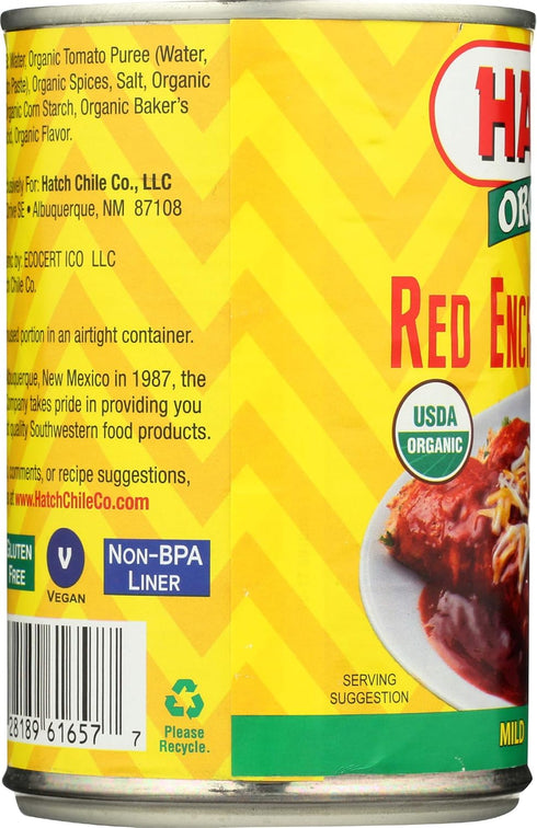 Hatch Farms 14 oz Hatch Chili Red Enchilada Sauce, Mild