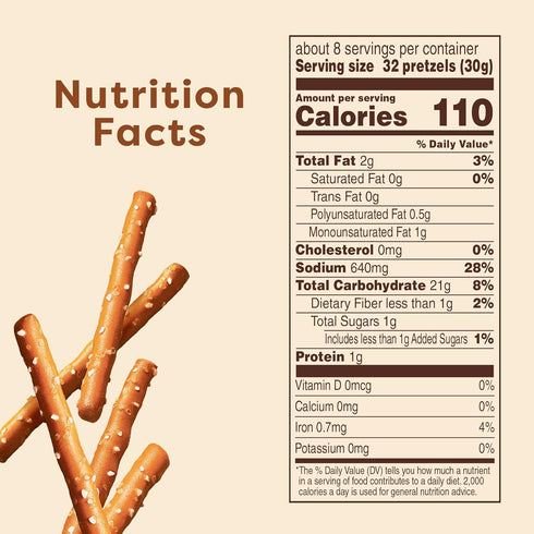 Glutino Gluten Free Pretzel Sticks, Delicious Everyday Snack, Lightly Salted, 8 oz