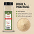 21 oz Good Tierra Ground Garlic Powder - Dehydrated Garlic Powder Seasoning for Cooking, Pantry Staples, Italian