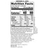 92mg 80 5% 16 oz (12 Count) Mountain Dew Kickstart, Black Cherry, Caffeine, Vitamins B & C, Calories, Juice, fl