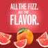 8.4 OZ, 24 IZZE Sparkling Water Juice Beverage Blend, Grapefruit, No Sugar Added, FL Cans