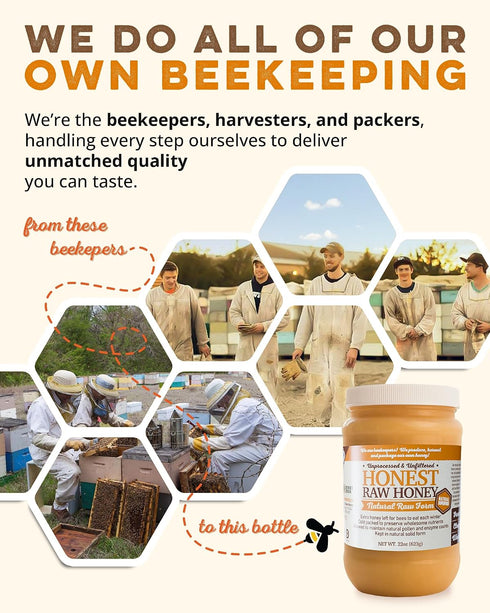 22oz Honest Raw Honey