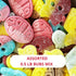 Gummies 1 (0.5 LB) Bubs Swedish Candy Mix - Big Ovals, Skulls, and More - Sweet and Sour Swedish - Pound of Godis From