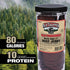 21oz. 80-Piece 10 80 (Pack Old Trapper Double Eagle Beef Jerky, Old-Fashioned Flavor, Jar, Natural Wood Smoked Meat