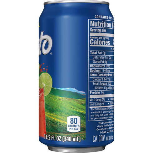 11.5 oz (Pack 24), Clamato Original Tomato Cocktail, fl can of Flavored With Tomato Juice & Spices, Perfect Mixer