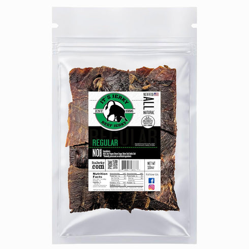 It's Jerky , Its Jerky Beef Jerky, Regular, 10 Ounce, 13g of Protein, 70