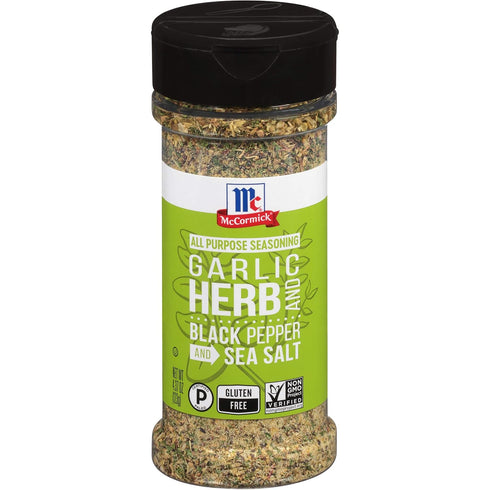 McCormick Garlic, Herb and Black Pepper and Sea Salt All Purpose Seasoning,