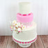 1.75 Inch 10 Count Global Sugar Art Azalea Sugar Cake Flowers White with Wire and Stamen, by Chef Alan Tetreault
