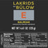 4.4 oz LAKRIDS BY BLOW - E - Slamiak - - Chocolate Coated Gourmet Licorice - Authentic Scandinavian Candy Produced