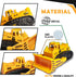 SEERMIA 21-pieces Set 6 14 mini construction vehicles Cake Decoration Tower Crane truck cake toppers construction