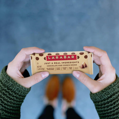 Larabar Chocolate Chip Cookie Dough - Gluten Free Fruit & Nut Bar, 16 Ct