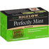 Bigelow Tea Perfectly Mint Black Tea, Caffeinated with Spearmint, 20 Count Box