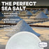 5 oz Fine Grain Sea Salt for Baking, Pure Non-Iodized Baja Table Salt Replacement, Mineral Rich for Cooking, Bag