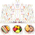 Welpurch 150Pcs Lavender Deli Paper, 9.8 x 8.3inch Spring Flower Proof Food Deli