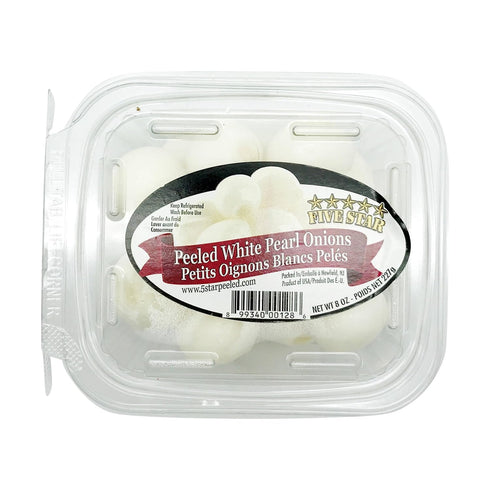 Fresh Produce Peeled White Pearl Onions, 8 oz
