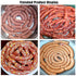 2.5m, 2.8cm) Edible Drying Sausage Casing, Edible Dry Sausage Casing Tube for Flavorous Homemade Sausages Ham