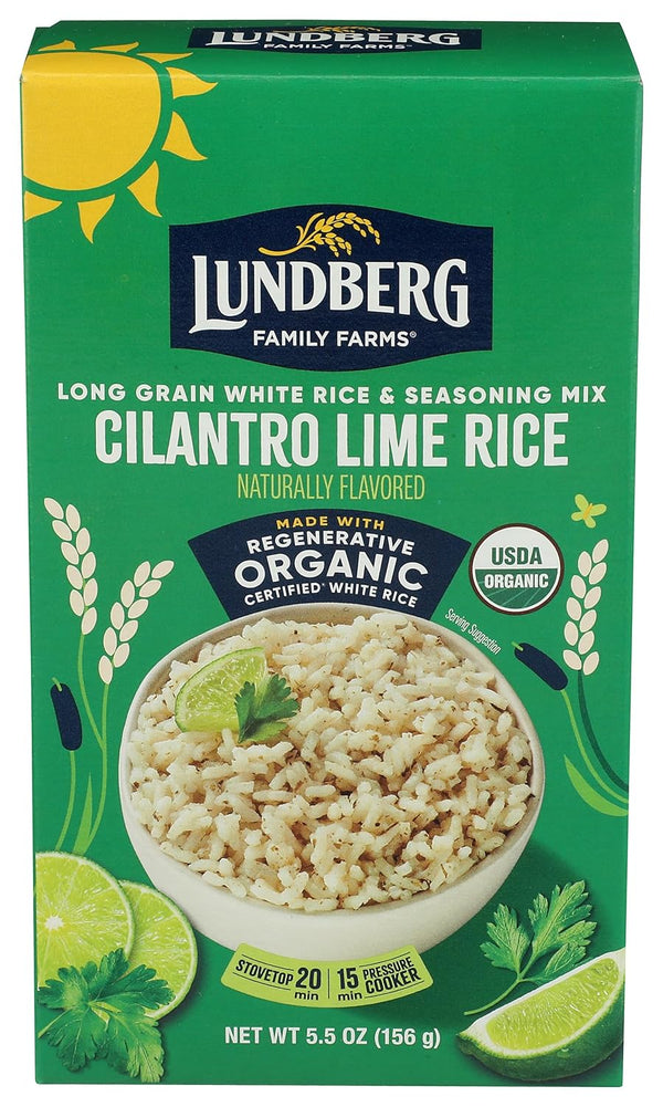 Lundberg Family Farms, Rice Pilaf White Cilantro Lime Organic, 5.5 Ounce
