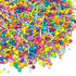Manvscakes Rainbow Cake Sprinkles - Pink Edible Sprinkles for Valentines, Cookies, Chocolate, Ice Cream