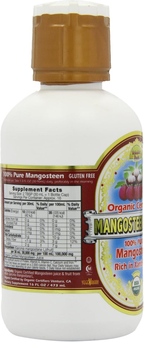 16-Ounce Dynamic Health Mangosteen Gold Juice