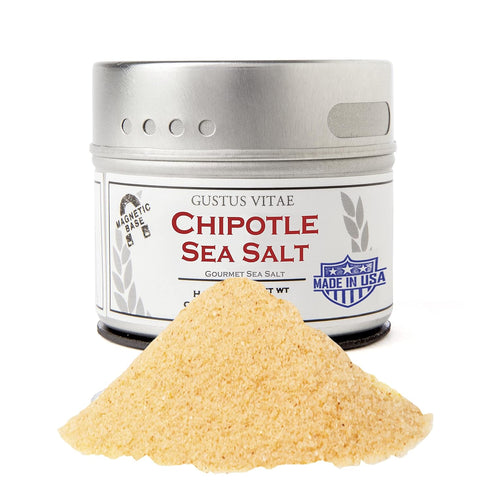 Chipotle Sea Salt | Authentic Artisanal Seasoning | All Natural, Non GMO | Hand Crafted in Small Batches | Made in USA