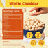 (6-Pack) 90 6g 2.11oz WonderPop White Cheddar Popped Water Lily Seeds | Gluten-Free, Non-GMO, Calorie, Protein |