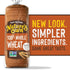 100% 20 oz Nature's Own Whole Wheat Bread, Sliced Non-GMO Sandwich Bread, Loaf
