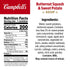 11.1 oz (8 Pack) Campbells Sipping Soup, Butternut Squash and Sweet Potato Soup, Microwavable Cup