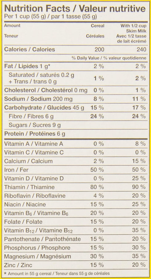 Post 1.24kg/43.73oz Jumbo Shreddies Cereal, (Imported from Canada)