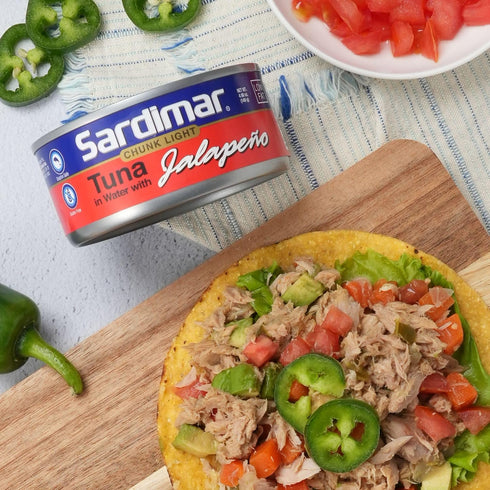 12 Pack) Sardimar Chunk Light Tuna ( Jalapeo