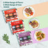 Set 9 Set, Soeos Spice Seasoning of with Integrated Grinders, Individual Spice Grinder, Pure and Fresh Perfect for BBQ
