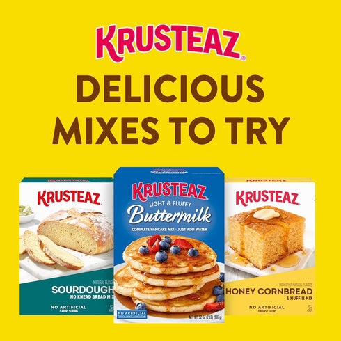 15.4 oz (Pack 12) Krusteaz Banana Nut Muffin Mix, Made With Real Bananas and Walnuts, Box