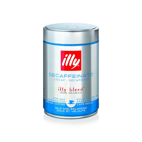 Illycaffe Decaffeinated Ground Coffee - Regular Blend
