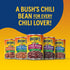 16 oz (Pack 12) BUSH'S BEST Canned Spicy Dark Red Chili Beans, Source of Plant Based Protein and Fiber