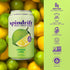 Pack 12 Spindrift "Lemon Lime" Soda, Made with Real Squeezed Fruit