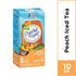 10 (Pack 8) Crystal Light On-the-Go, Peach Iced Tea Drink Mix, CT