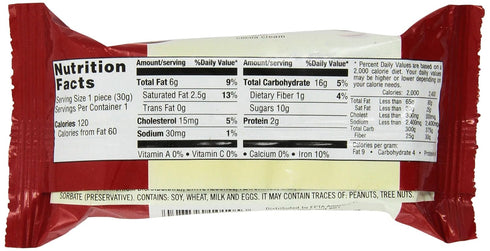 7 10 Packs 30g (1.0 Oz Pack) Days From Greece Cake Bars With Cocoa Cream - X Per